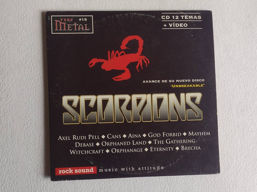 Cd Very Metal #15 Scorpions Mayhem Witchcraft Eternity