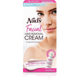 Nad's Crema Depilatoria Facial  Depilación Suave Y Calmante