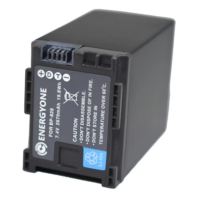 Batería BP-828 Energy One Ion Litio 2670mAh Para Canon Vixia HF XA | MercadoLibre