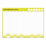 Planner Anual De Pared Planificador Organizador Calendario