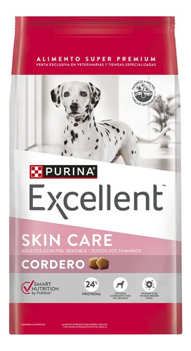 Excellent Skin Care Para Perro Adulto Sabor Cordero X 15 kg