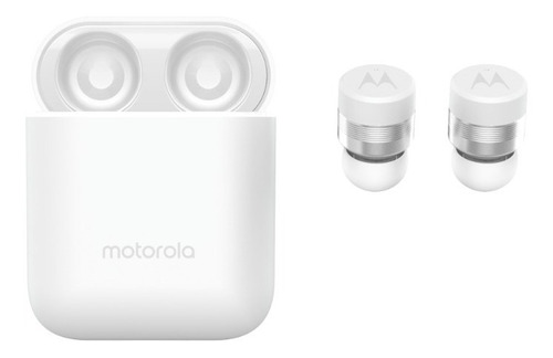 Auricular In-ear Motorola Moto Buds 120 True Wireless Color White Color De La Luz Blanco