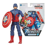 Marvel Gamer Verse Avengers Capitan América Figura