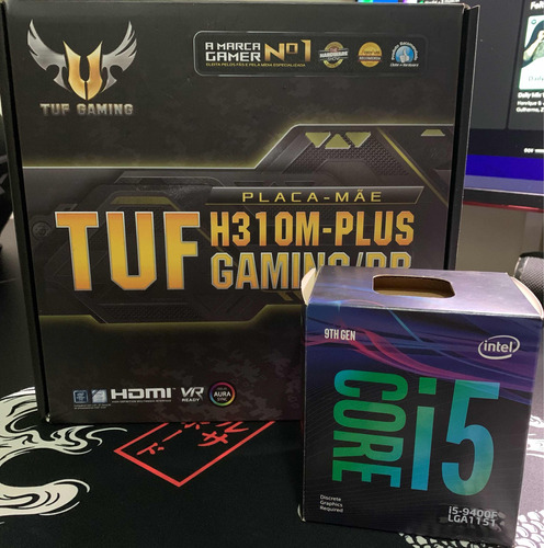 Kit I5 9400f + H310m Tuf Gaming