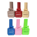 Kit X 6 Charm Limit Semipermanente X 15 Ml Uñas