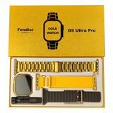Reloj Inteligente G9 Ultra Pro Gold Nfc Smartwatch Bluetoo