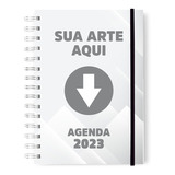 Agendas Personalizadas Com Sua Arte E Logomarca Kit Com 10