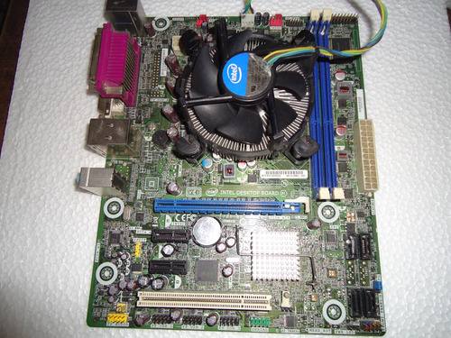Board Intel  Dh61cr+core I7 2600 3.4ghz+cooler+lata