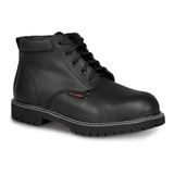 Bota Hombre Industrial Botin Trabajo Pro Work 7202 Negro