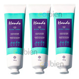 Guante De Silicona X3 Unidades Crema Manos Suaviza Hinode