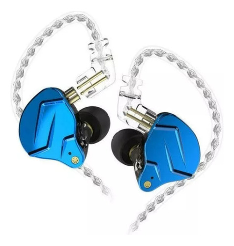 Audífonos In-ear Kz Zsn Pro X Sin Micrófono Colo Azul