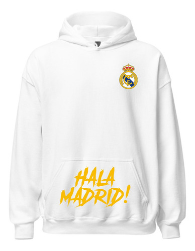 Buzo Real Madrid Con Capota, Hoddie, Saco  Hala Madrid