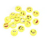 Pack 5 Set De 4 Gomas Emoji Sorpresa Cumpleaños