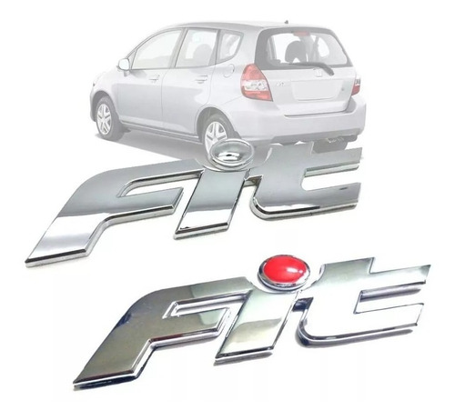 Insignia Baul Honda Fit 03-07 Trasera Logo Emblema Foto 5