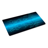 Mouse Pad Gamer 54x32 Back Cyber Infor Azul