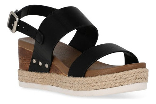 Zapatilla Casual Pr78017 Polipiel Playa Tira Pulsera Tobillo