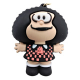 Llavero De Mafalda Silicón 5cm Alto Alta Calidad
