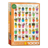 Cactus Y Suculentas Puzzle 1000 Piezas