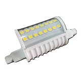 Lampara R7s Led 10w Reemplazo Cuarzo 78mm Halógeno L Cálida