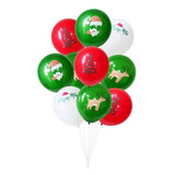 Globos Navidad 10pz