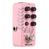 Pedal De Efectos Bypass Delay Electric Mooer Effects Metal T