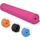 Tapete Yoga Pilates Fitness Portatil Ejercicio Relajacion Color Rosa