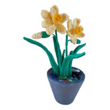 Orquídea, Hortensia, Narcisos Artesanal, 1 Planta, 30 Cm