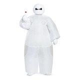 Chicos Blanca Grande Héroe 6 Baymax Traje Inflable