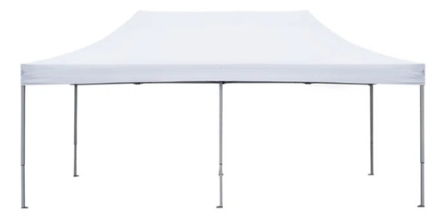 Tenda Sanfonada 6x3 Cobertura Branca Nylon 600d Em Aço