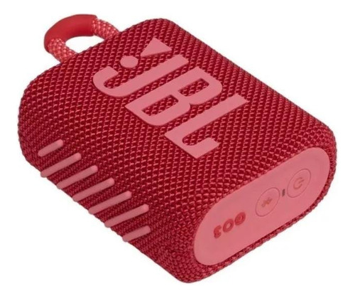 Parlante Jbl Go 3 Portátil Bluetooth Rojo Original Sellado