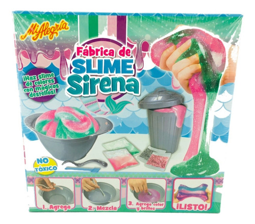 Fabrica De Slime Sirena Mi Alegria 