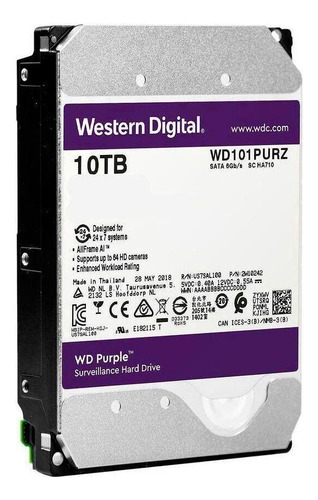 Disco Duro Western Digital Purple Pro 10tb Para Cctv