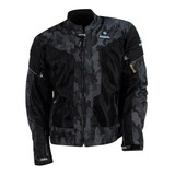 Chamarra Deportiva Kohl-314 Negra/camo Mh&s