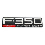 Emblema F350 Xlt Ford Placa Cromada ( Incluye Adhesivo 3m) Ford F-350