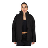 Campera Mujer Softshell Capucha Desmontable Oldtown Polo