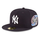 Gorro New Era New York Yankees Ss 2000 59fifty Azul Marino