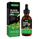 Aceite De Ricino Negro T Para Masaje, Cuidado Del Cabello, C