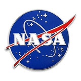 Pin Métalico De Nasa Espacial Prendedor Para Ropa