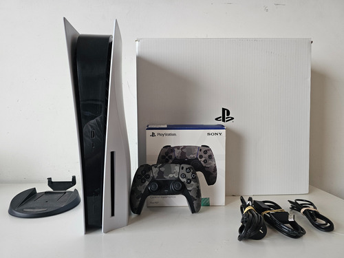 Sony Playstation 5 Con Lectora 825gb + Control Cables Y Caja