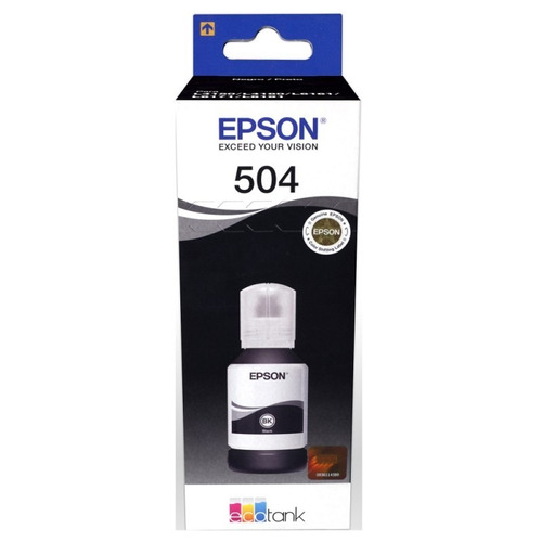 Tinta Epson T504 T504120 127ml Negra L4150 L4160 Original