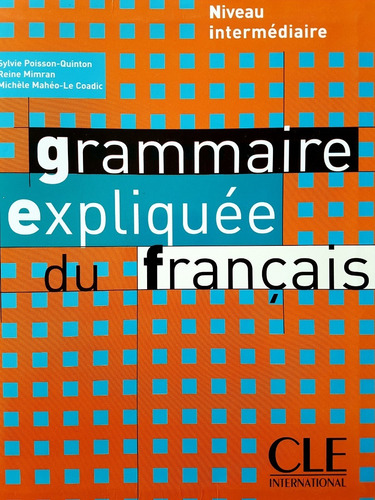 Libro De Francés Francais Gramática