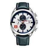 1 Reloj Curren 8324 Cuarzo Deportivo Casual Para Hombre