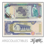 Paraguay Billete 50000 Guaranies Año 2005 Soldado Casa De La Independencia Pick: 225a Xf++