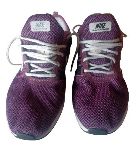 Zapatillas Nike Dualtone Race, Violeta/negro, Talle 35.5
