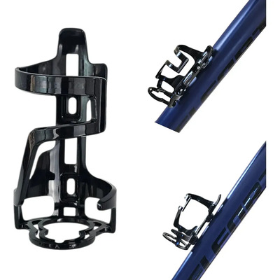 Soporte Para Botella + 2 Tornillos, Porta Ánfora Lateral Mtb Negro