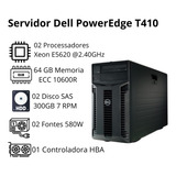 Servidor Poweredge T410 Xeon(r) Cpu E5620 @ 2.40ghz