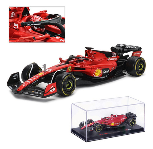 Fwefww Coche Ferrari F1 Charles Leclerc 2023 Bburago Sf23