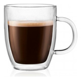 Taza Mug Vidrio Machiatto Café 250ml Doble Pared Nonfork- Cc