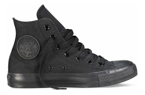 Botas Converse All Star Chuck Taylor Black Monochrome Hi