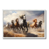 Quadro Decorativo Cavalos: Mod. 0369 (60 X 90cm)